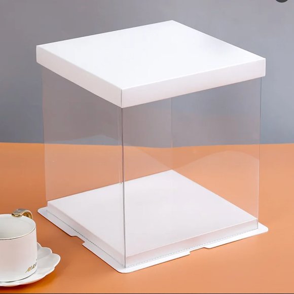NWT - 8-Inch Four Layer Cake Boxes (26x26x32cm) - Quantity 5 - Picture 4 of 4